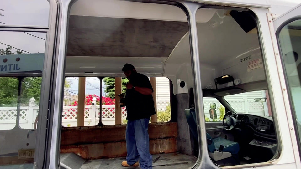 The building process with Mr Hands Customized Food Trucks.